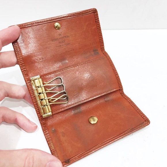 Louis Vuitton sienna epi leather key wallet - Picture 4 of 9